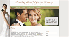 Desktop Screenshot of gardenweddingsokc.com